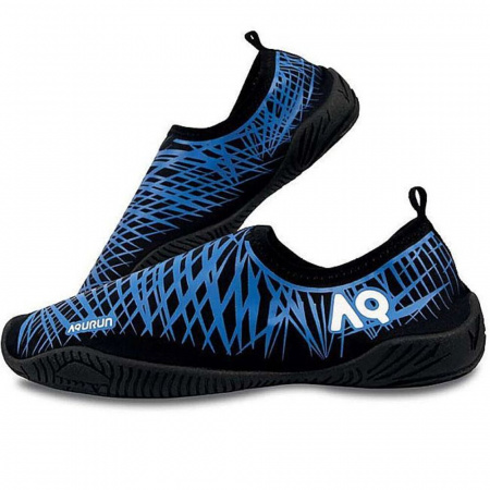 Aqurun акватапки Aqua Shoes (43-44, Синий/Черный (280))