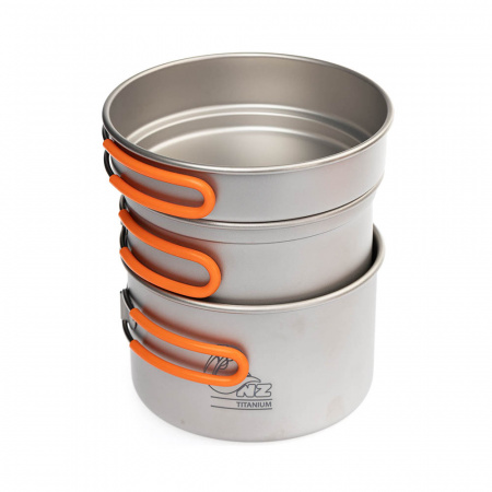 Набор посуды (титан) NZ 0.8  и 1.2л TS-014