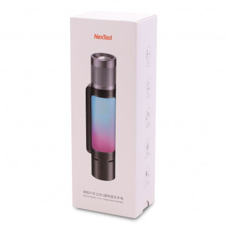 Фонарь - колонка со светомузыкой NexTool Outdoor 12in1 Thunder Flashlight