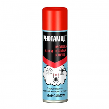 Репеллент Рефтамид Максимум 100 мл, 3 в 1 (Следопыт)