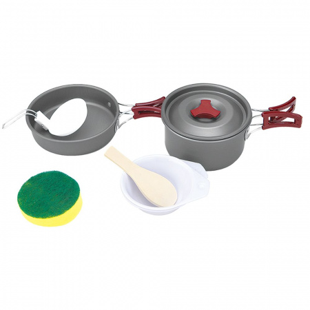 Набор посуды, 1 кастрюля, 1 сковородка (1-2 персоны) BRS-151 Набор посуды, 1 кастрюля, 1 сковородка (1-2 персоны) BRS-151