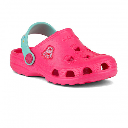 Сабо COQUI 8701 фуксия-голубой, Lt.fuchsia-Lt.mint, 20-21