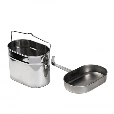 Котелок солдатский 1,7 л. (Роза ветров)