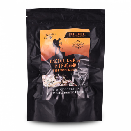 Паста «C сыром и грибами», сублимированная (100 гр.) (Здоровая Еда)