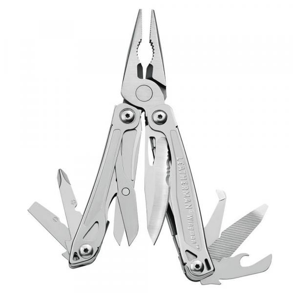 Мультитул Leatherman Wingman (832523) 97мм 14функций серебристый + нейлоновый чехол