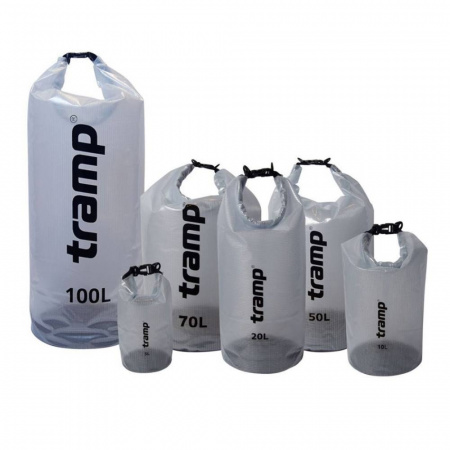 Гермомешок Tramp прозрачный 50л