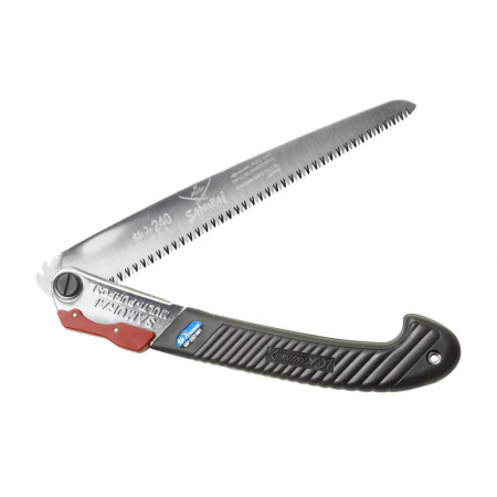 Пила складная Samurai с прямым полотном, L=240мм/3мм, 2 угла фикс, в футляре MP-240-MH