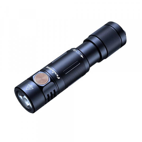 Фонарь Fenix E05R черный, E05RBL