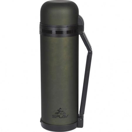 Термос Сплав SG-1800 хаки широкое горло