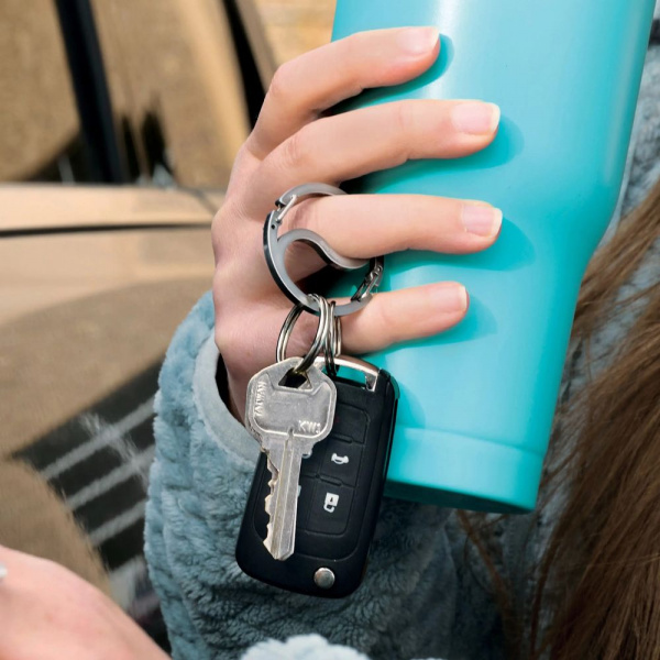 Брелок для ключей NiteIze Medallion YinYang Key Carabiner