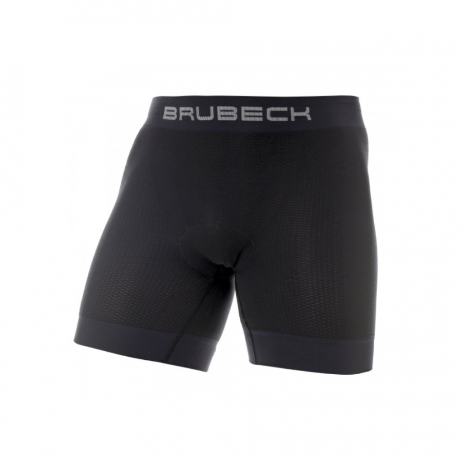 Термобелье Brubeck трусы мужские велошорты с вкладкой для велосипедиста