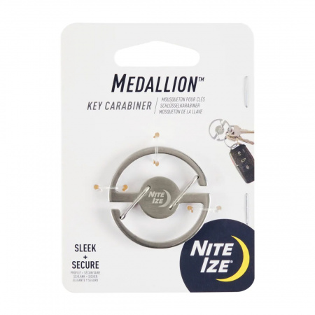 Брелок для ключей NiteIze Medallion Key Carabiner