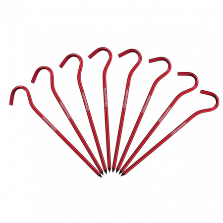 Колышки Naturehike NH15A008-I алюминиевые для палатки (8 шт.) 18 см Колышки Naturehike NH15A008-I алюминиевые для палатки (8 шт.) 18 см