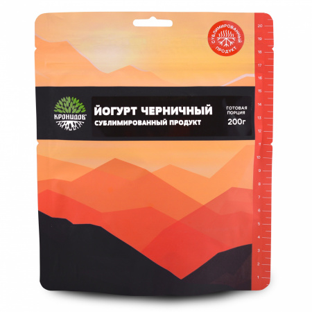 Йогурт черничный сублимированный (Кронидов) 50 гр