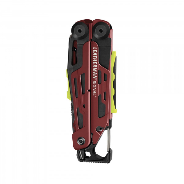 Мультитул Leatherman Signal Crimson -832745 115мм 19функций красный нейлоновый чехол карт.коробка
