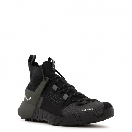 Ботинки треккинговые Salewa Wildfire Nxt Knit M Onyx/Dark Olive (UK:9)