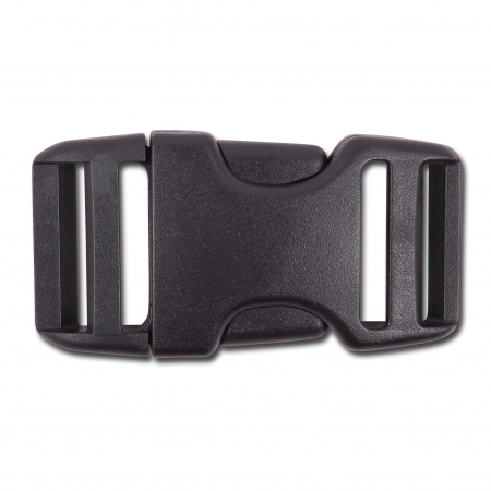 Пряжка фастекс Duraflex Dual Stealth 25мм, две регулировки, 1-06358/1-16410
