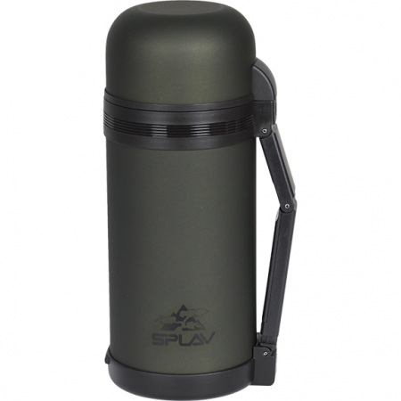 Термос Сплав SG-1200 хаки широкое горло