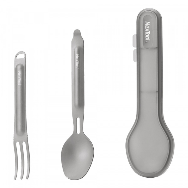 Столовые приборы титановые NexTool Cutlery Tableware Set