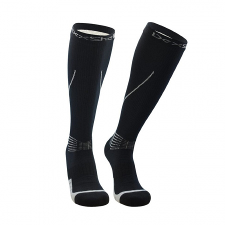 Водонепроницаемые носки Dexshell Compression Mudder черно-серые L (43-46)