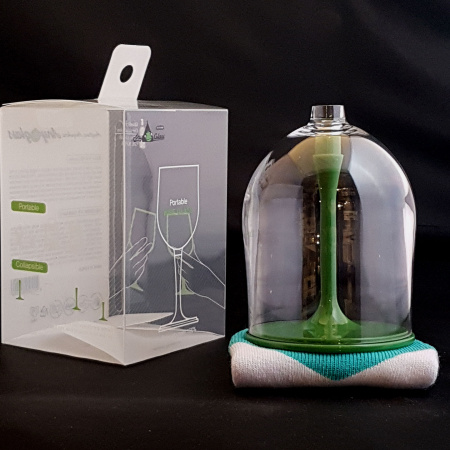 BosoKorea бокал складной Outdoor Wine PCTG320AP в мягком чехле