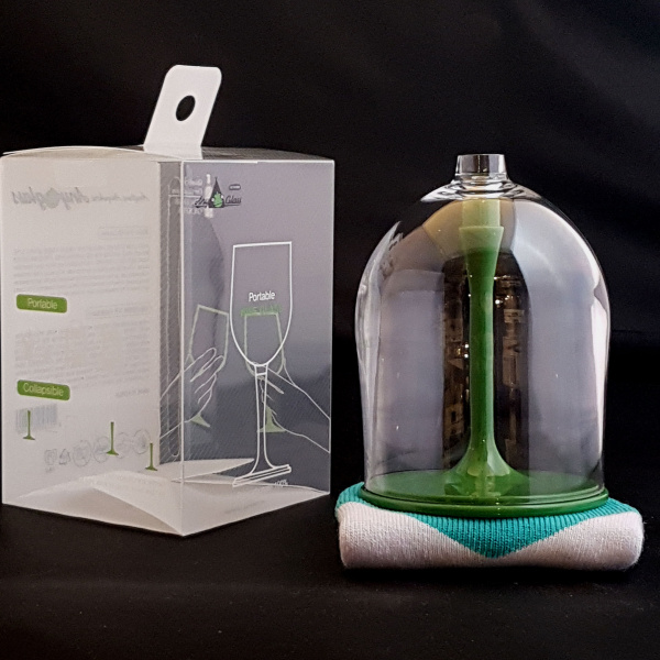 BosoKorea бокал складной Outdoor Wine PCTG320AP в мягком чехле
