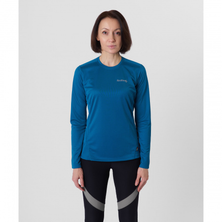 Red Fox Футболка с длинным рукавом Workout Женская (L, 6900/нептун)
