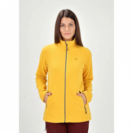 Куртка женская Сплав Иволга флис горчичная 52/176