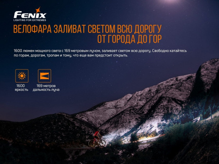 Велосипедный светодиодный фонарь Fenix BC26R