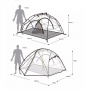 Палатка Naturehike Star-river 2 210T NH17T012-T с футпринтом