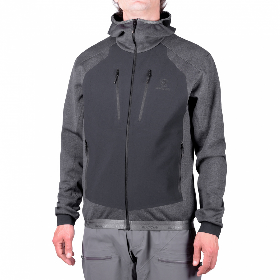 Black Yak куртка Mishima Jacket 100 черная/серая Black Yak куртка Mishima Jacket 100 черная/серая