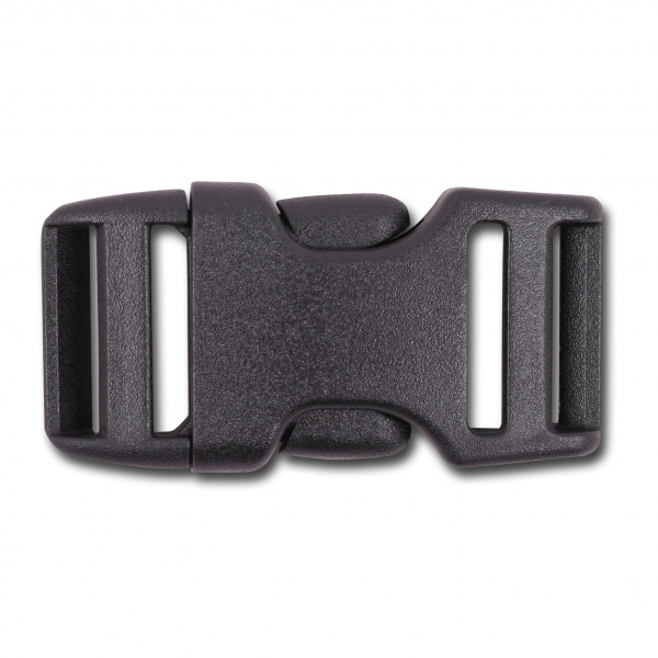 Пряжка фастекс Duraflex Dual Stealth 20мм, две регулировки, 1-06403/1-10114