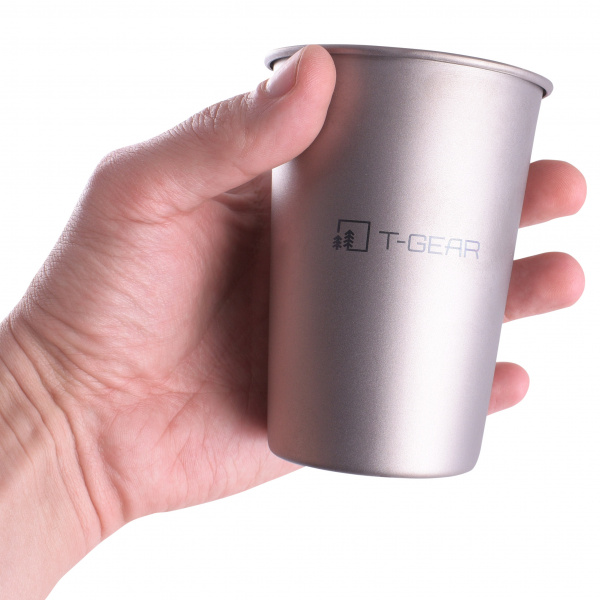 Стакан титановый T-Gear Titanium Beer Cup 300