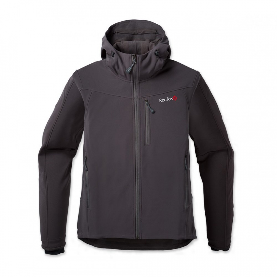 Red Fox Куртка Yoho Softshell (46, 2000/асфальт)