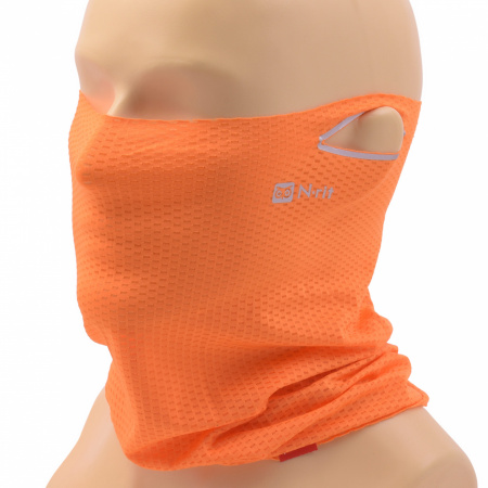 N-Rit охлаждающая бандана-труба Tube 9 Cool-Ear Loop (One size, Оранжевый, ORANGE)