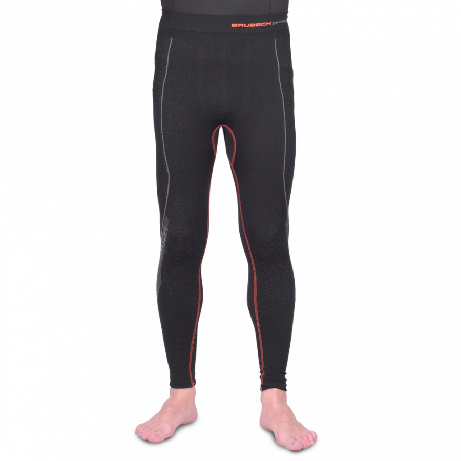 Термобелье мужское Brubeck кальсоны THERMO PROTECT черный XXXL