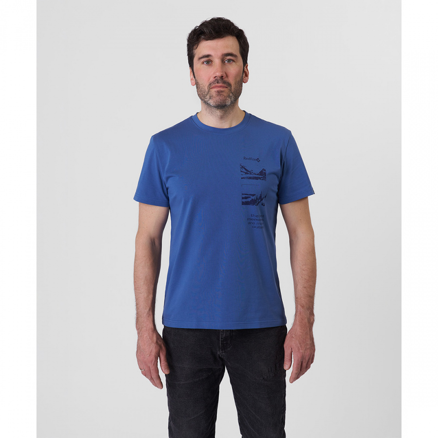 Red Fox Футболка Memory Мужская (XXL, 9700/деним)