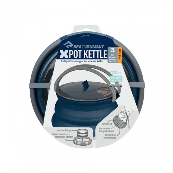 Sea to Summit складной чайник X-Pot Kettle 2.0l