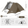 Палатка Naturehike Hillock6 2P CNK2300ZP040
