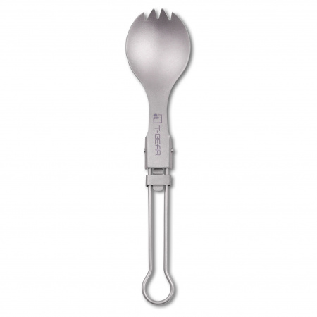 Складная ловилка титановая T-Gear Titanium Folding Spork