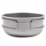 Миска с ручками титановая T-Gear Titanium Bowl 350