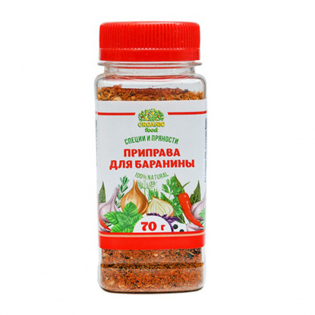 Organic Food Приправа для баранины 70 гр. ПЭТ