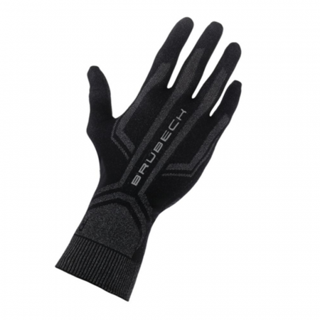 Термобелье Brubeck перчатки термоактивные черные S-M