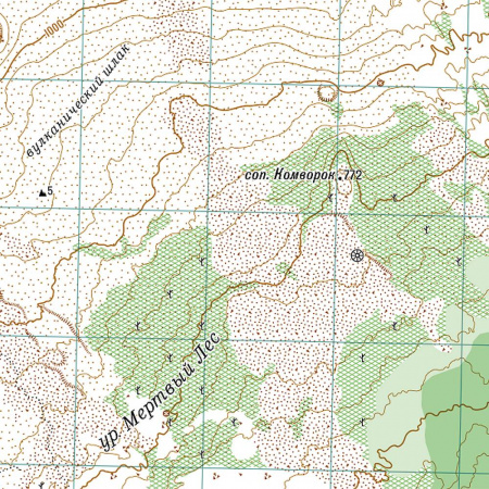 Карты износостойкие для туристов: набор Камчатка: Природный парк «Ключевской»