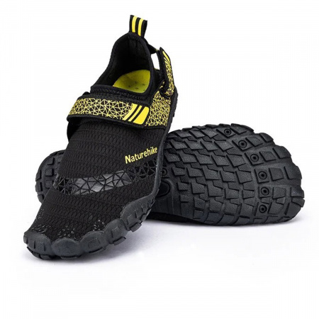 Акватапки Naturehike NH20FS022 черно-желтые 39