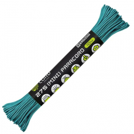 Паракорд 275 (мини) CORD nylon 10м RUS (aquamarine)