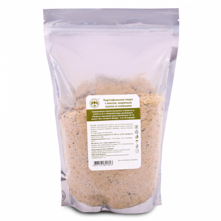Картофельное пюре с мясом, жареным луком и сливками 500г, СПЕЦПИТ