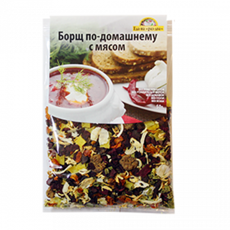 Борщ по-домашнему с мясом 50 г (Здоровая Еда)