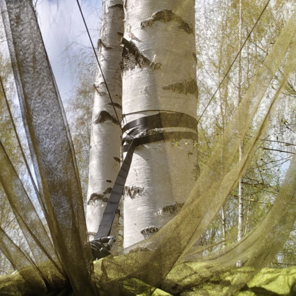 Гамак туристический одноместный с москитной сеткой Mormus Equip Ultralight Hammock