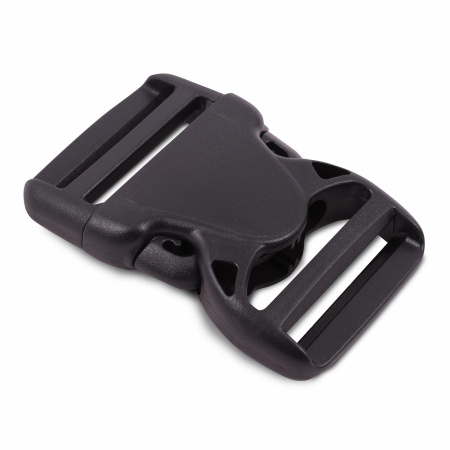 Пряжка фастекс Duraflex Dual Rock Lockster 38мм, две регулировки, 1-20145/1-07606, черный